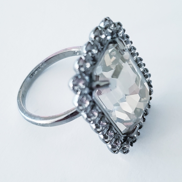 Swarovski Atelier by Shourouk Square Ring O/S - Picture 10 of 13